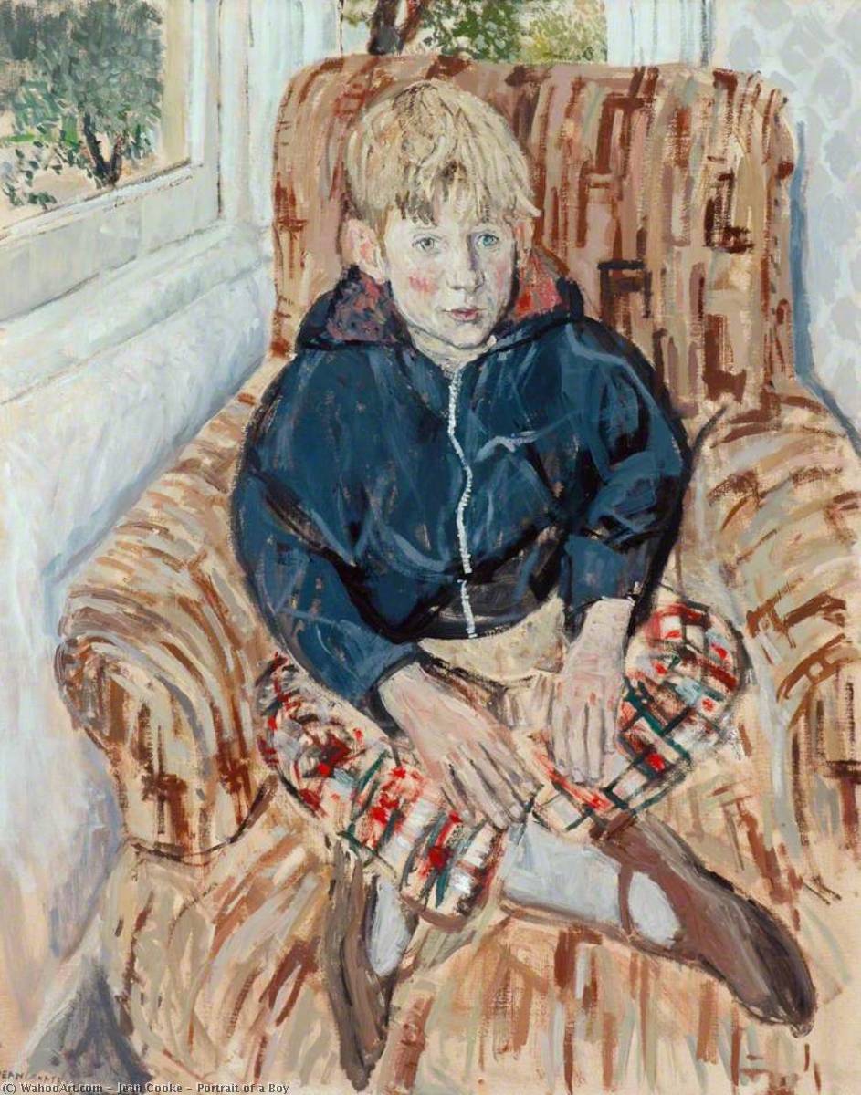 Portrait of a Boy by Jean Cooke Jean Cooke | ArtsDot.com