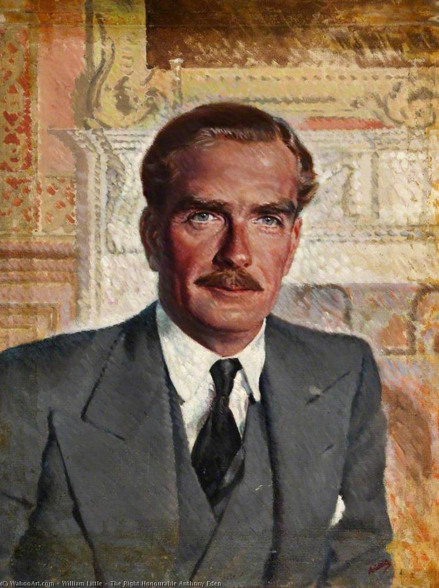 The Right Honourable Anthony Eden, 1946 by William Little William Little | ArtsDot.com