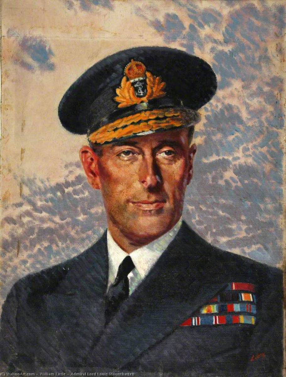 路易斯·蒙巴顿上将, 1946 通过 William Little William Little | ArtsDot.com