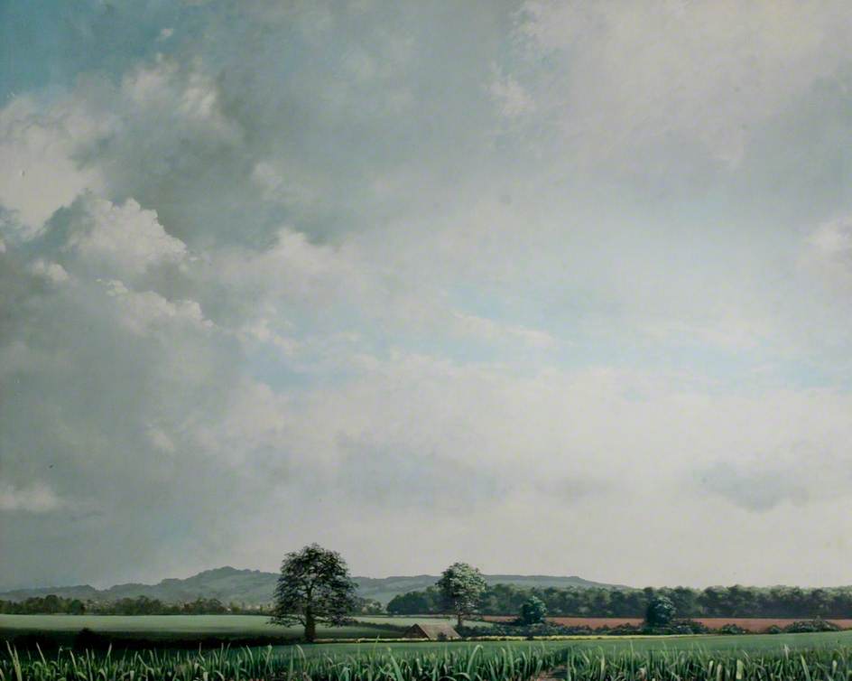 Shower, Loughborough, Leicestershire by John Cheall John Cheall | ArtsDot.com