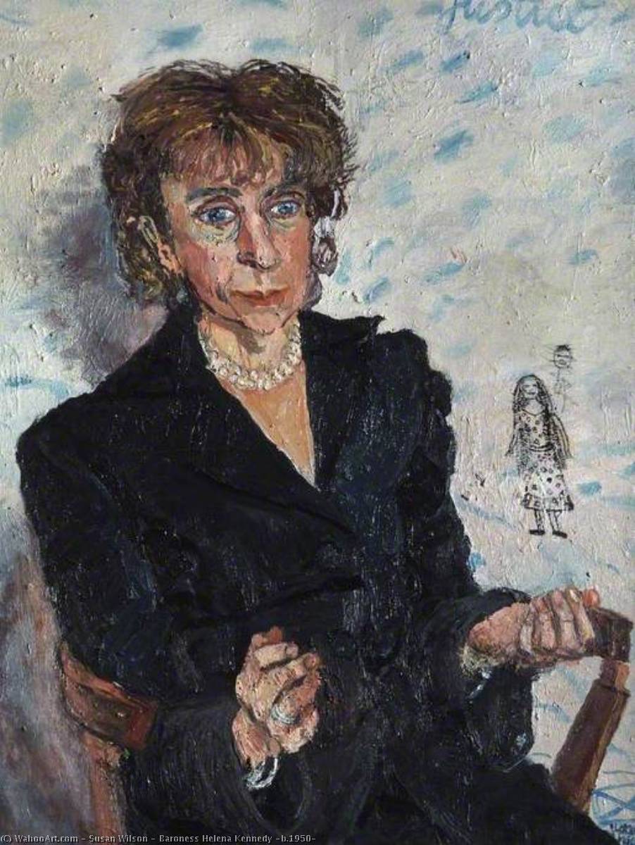 Baroness Helena Kennedy (b.1950), 2001 by Susan Wilson Susan Wilson | ArtsDot.com