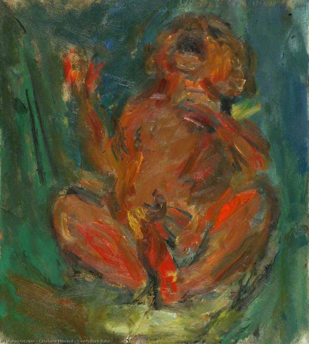 Newly Born Babe, 1993 by Ghislaine Howard Ghislaine Howard | ArtsDot.com