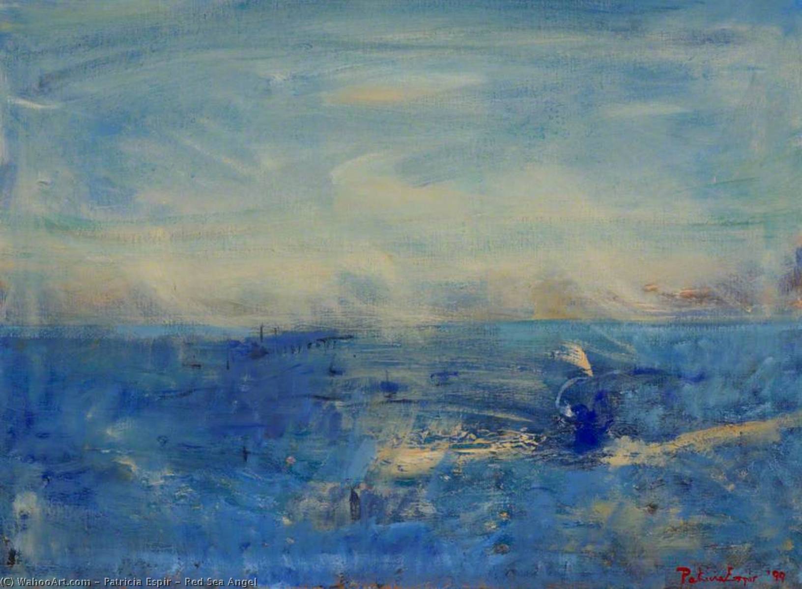 Red Sea Angel, 1999 by Patricia Espir Patricia Espir | ArtsDot.com