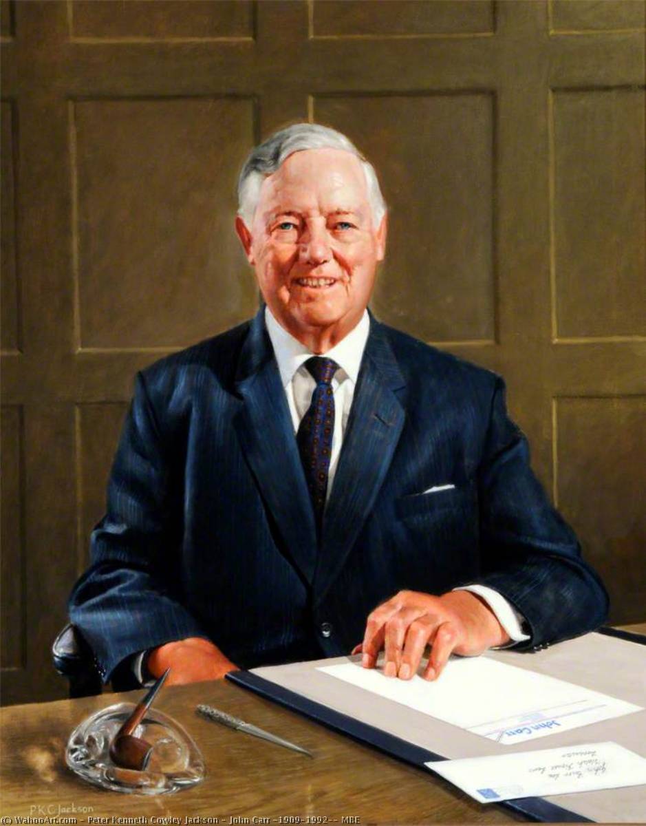John Carr (1909–1992), MBE by Peter Kenneth Cowley Jackson Peter Kenneth Cowley Jackson | ArtsDot.com