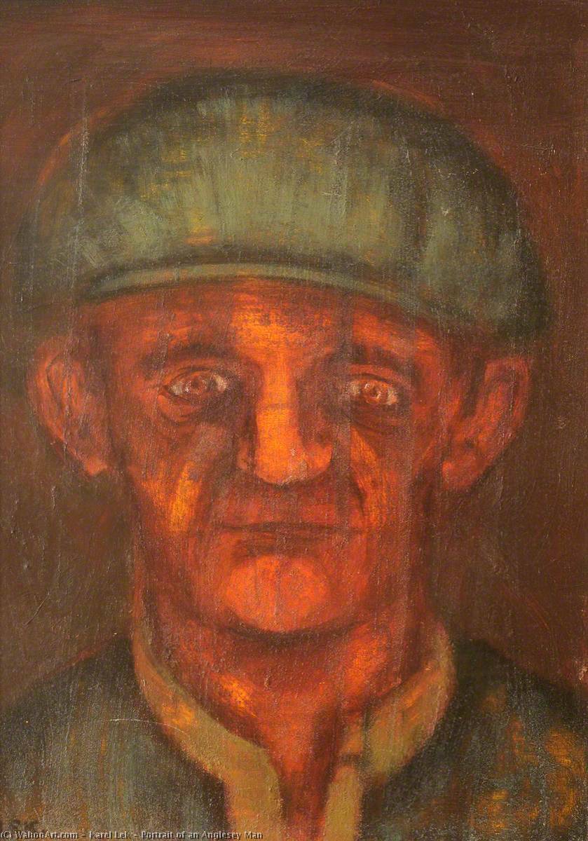 Portrait of an Anglesey Man by Karel Lek Karel Lek | ArtsDot.com