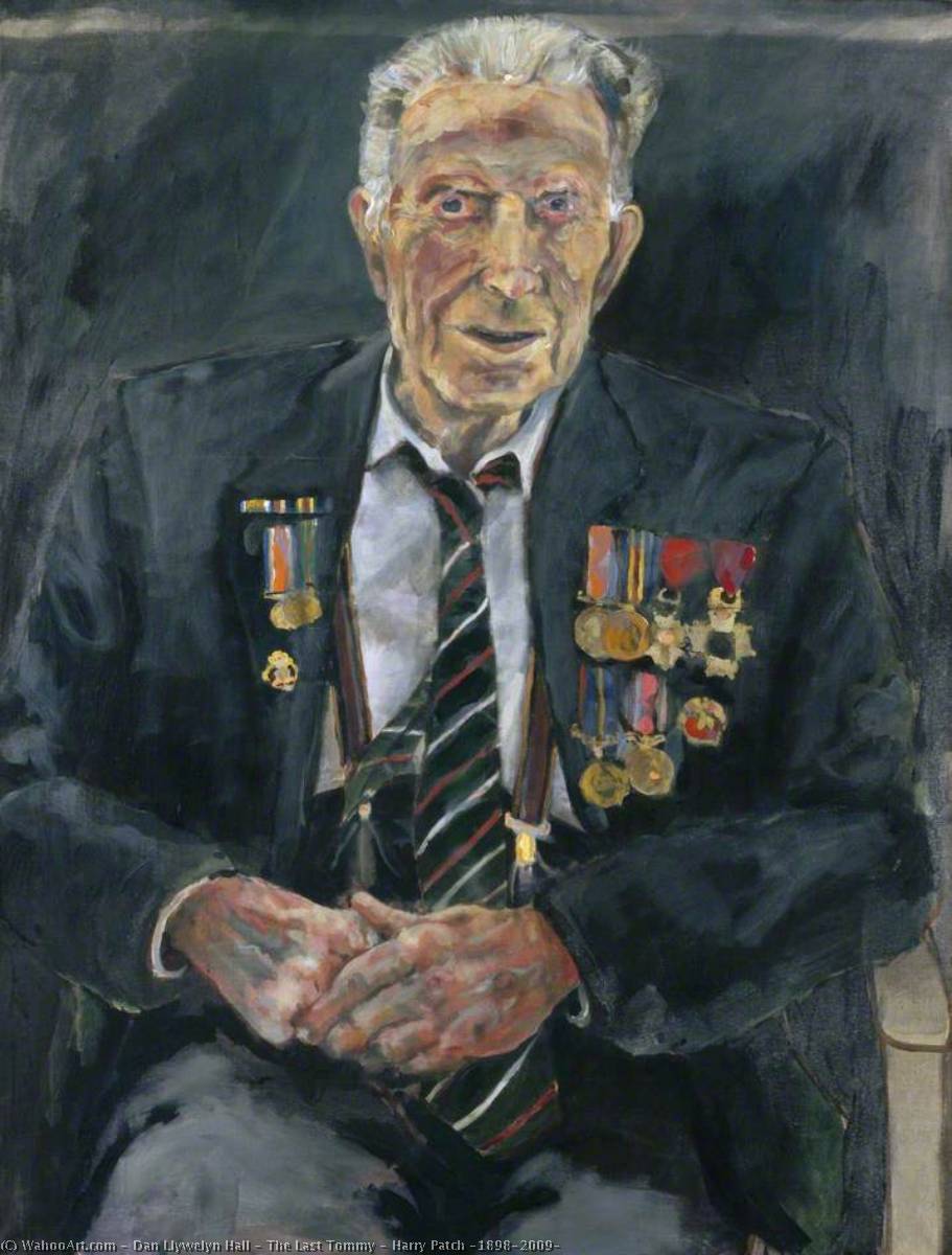 The Last Tommy – Harry Patch (1898–2009), 2009 by Dan Llywelyn Hall Dan Llywelyn Hall | ArtsDot.com
