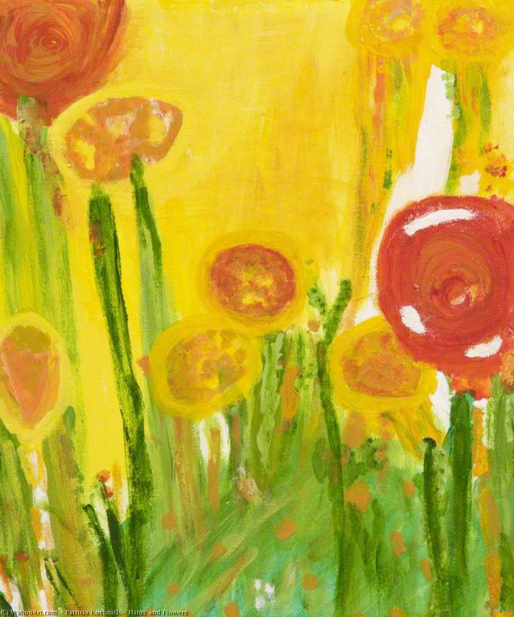 Halos和花 。, 2011 通过 Patricia Kushnick Patricia Kushnick | ArtsDot.com