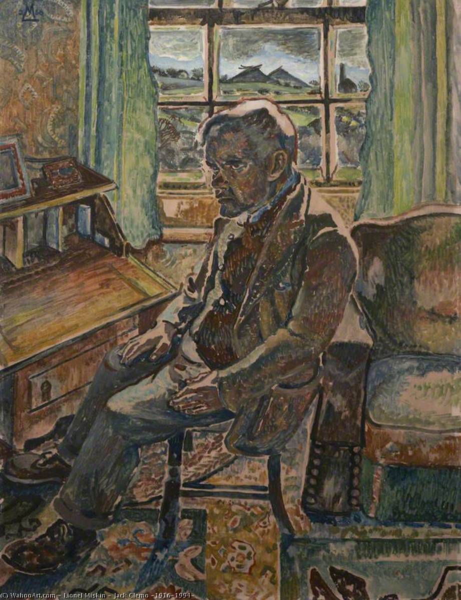 Jack Clemo (1916–1994) by Lionel Miskin Lionel Miskin | ArtsDot.com