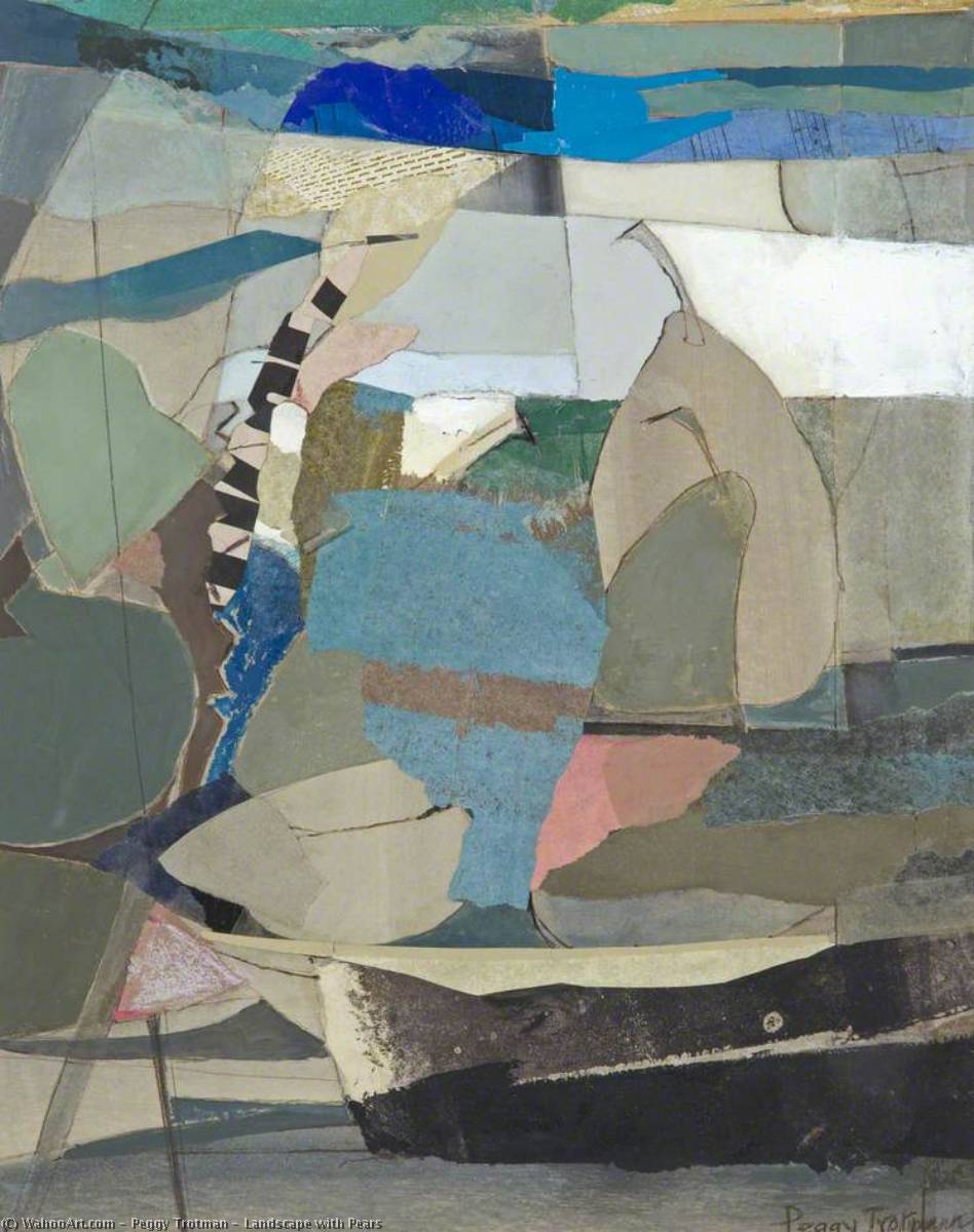 Landscape with Pears by Peggy Trotman Peggy Trotman | ArtsDot.com