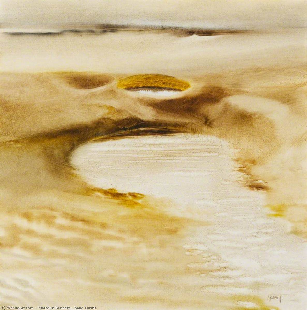 Sand Forms by Malcolm Bennett Malcolm Bennett | ArtsDot.com