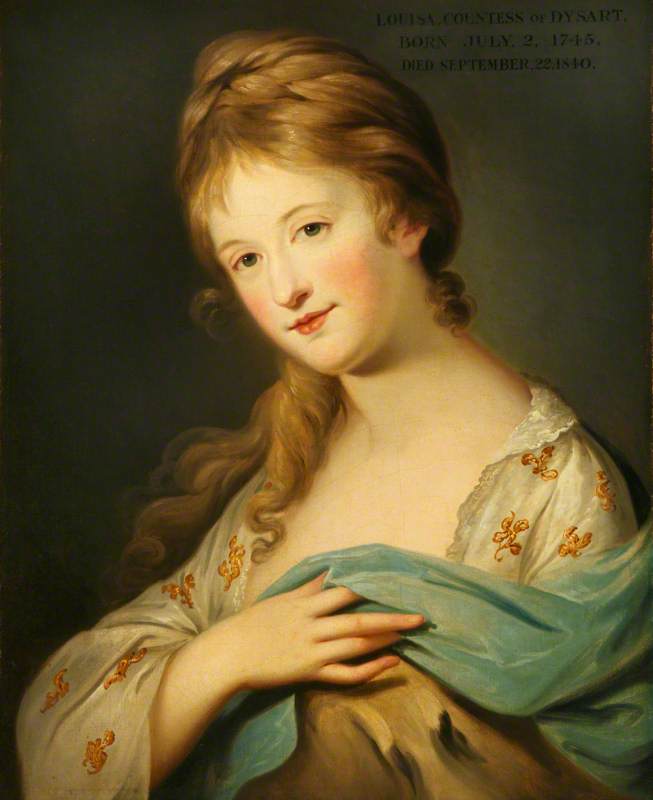 Lady Louisa Tollemache (1745-1840), contessa di Dysart (dopo Katherine Read) di Moses Haughton The Elder Moses Haughton The Elder | ArtsDot.com