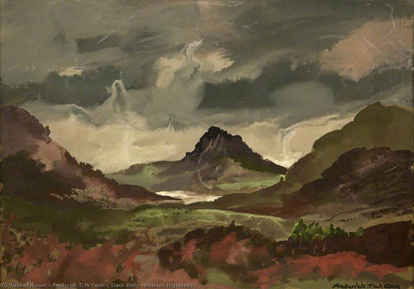Buy Museum Art Reproductions Stack Polly (Western Highlands) by Frederick T. W Cook (Inspired By) (1907-1982) | ArtsDot.com