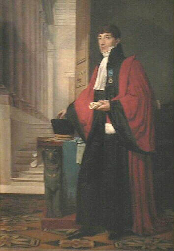 Order Artwork Replica Portrait de M. Courtin, Procureur Impérial à Paris by Duval Le Camus Pierre (1790-1854) | ArtsDot.com