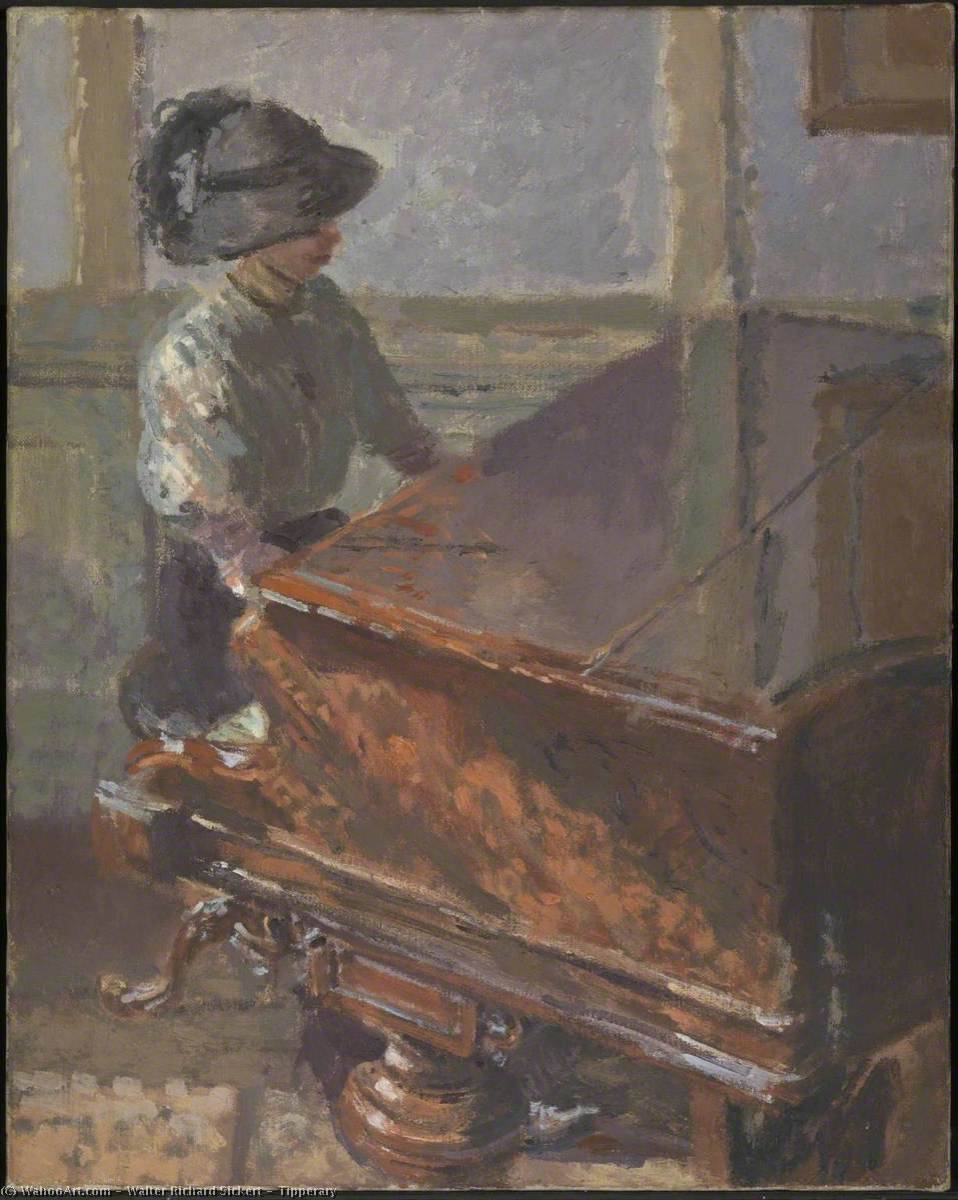 Order Oil Painting Replica Tipperary, 1914 by Walter Richard Sickert (1860-1942, Germany) | ArtsDot.com