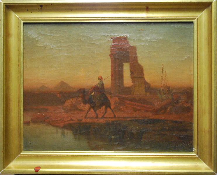 Erwerben Gemälde Reproduktionen Arabisch conduisant un chameau à l`abreuvoir von Guignet Adrien (1816-1854) | ArtsDot.com
