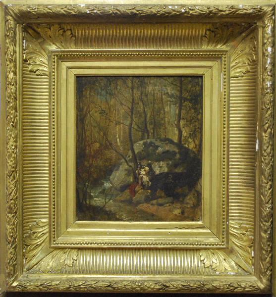 顺序 手工油畫 Vallée de Brisecou 。 通过 Guignet Adrien (1816-1854) | ArtsDot.com