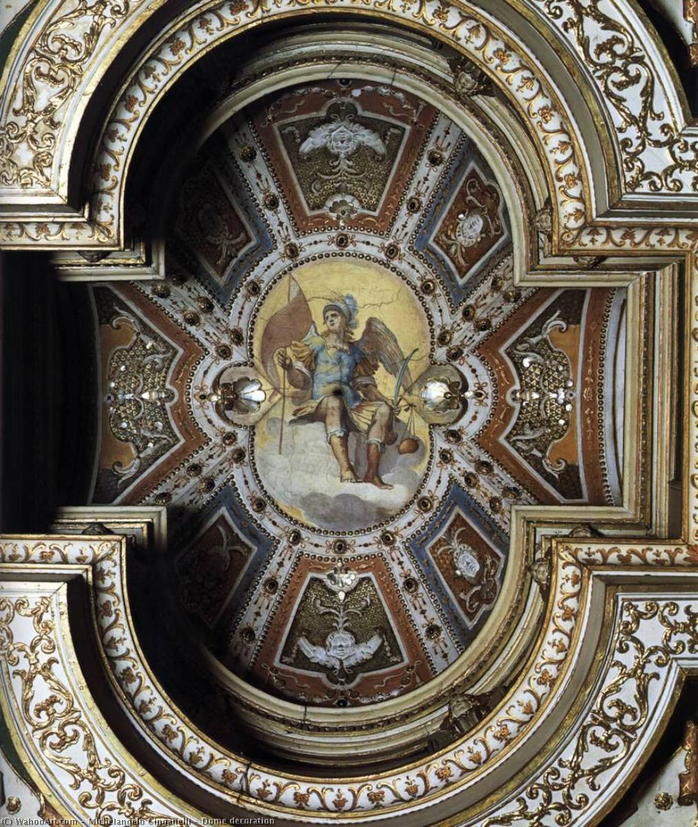 Dome decoration, 1623 by Michelangelo Cinganelli Michelangelo Cinganelli | ArtsDot.com
