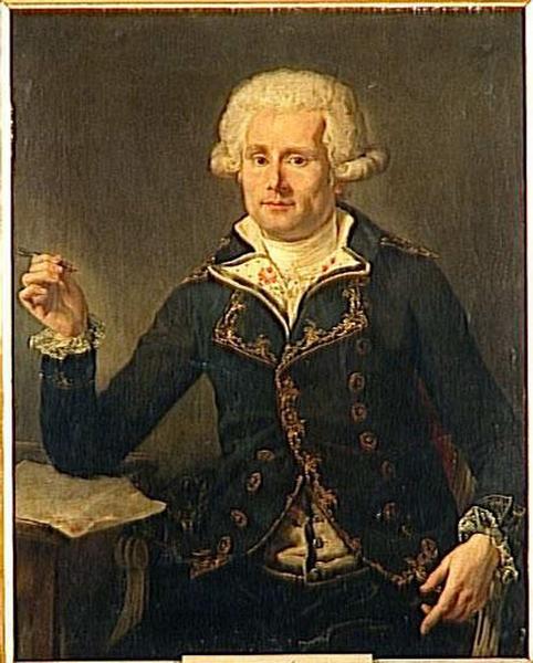 Buy Museum Art Reproductions LOUIS ANTOINE, COMTE DE BOUGAINVILLE (1729 1811) by Joseph Ducreux (1735-1802, France) | ArtsDot.com
