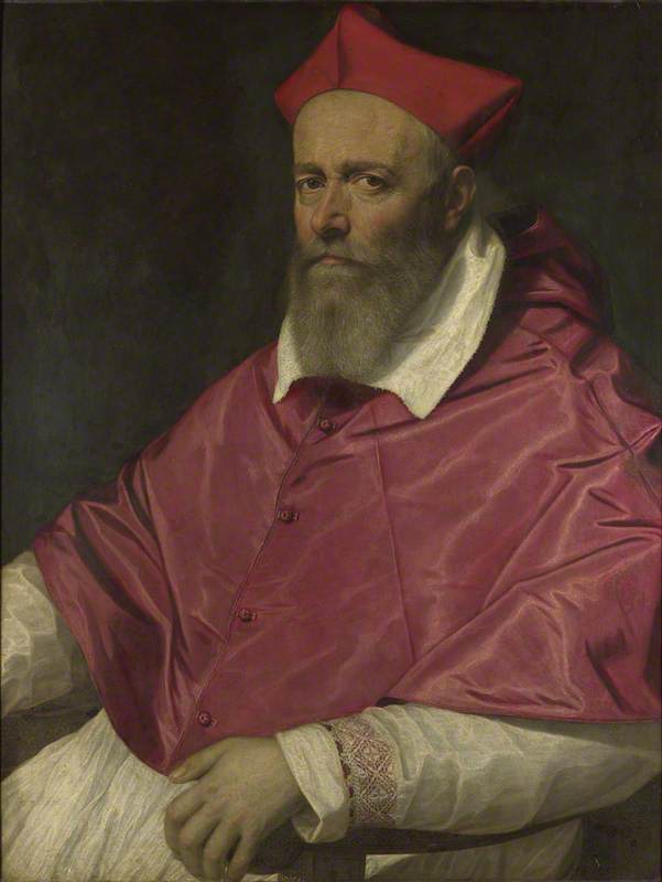 Order Oil Painting Replica Portrait of a Cardinal, 1575 by Scipione Pulzone (1550-1598, Italy) | ArtsDot.com