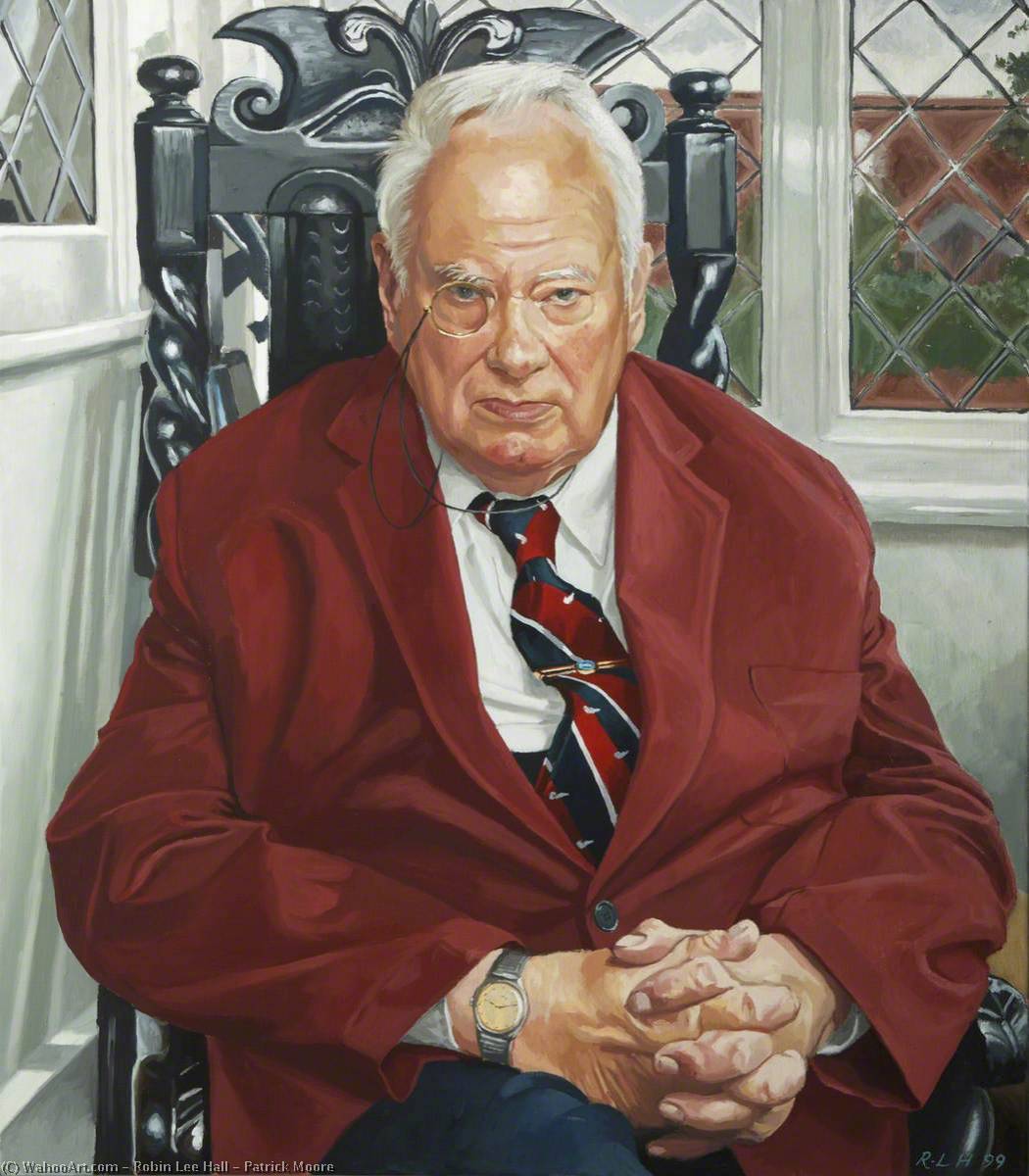Patrick Moore, 1999 by Robin Lee Hall Robin Lee Hall | ArtsDot.com