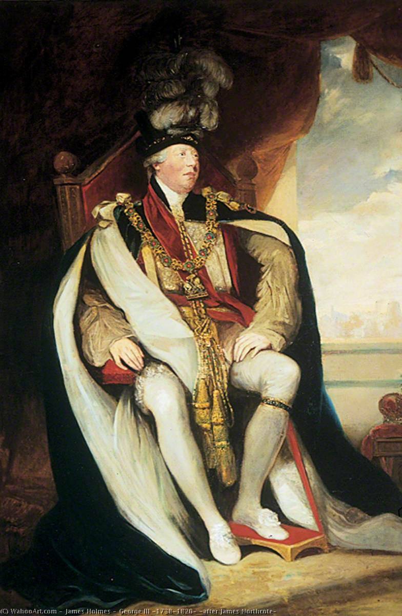 Ordinare Riproduzioni Di Quadri Giorgio III (1738-1820) (dopo James Northcote) di James Holmes (1777-1860) | ArtsDot.com