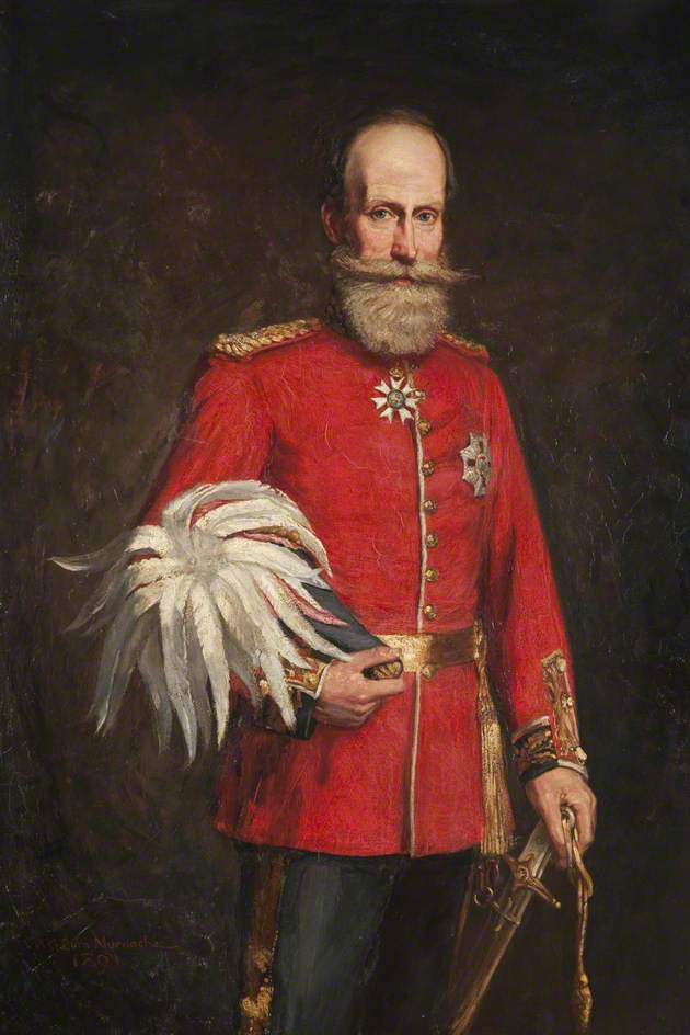 Order Artwork Replica Major General Sir Robert Murdoch Smith (1835–1900), KCMG, 1891 by William Gordon Burn Murdoch (1862-1939, Scotland) | ArtsDot.com