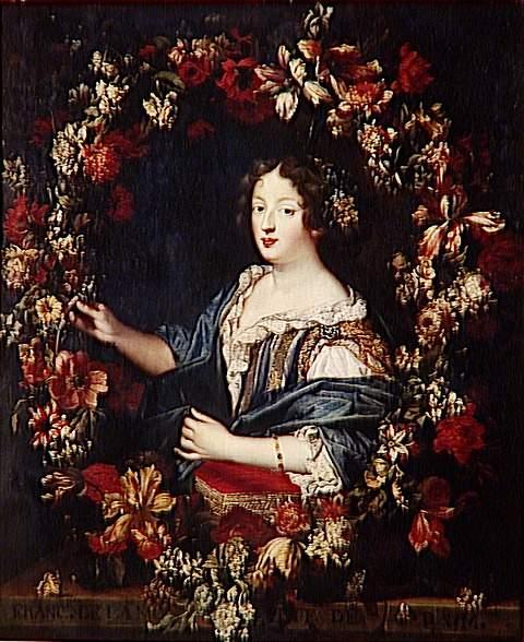 Order Oil Painting Replica Portrait de Françoise Angélique de la Mothe Houdancourt, duchesse d`Aumont by Justus Van Egmont (1601-1674) | ArtsDot.com