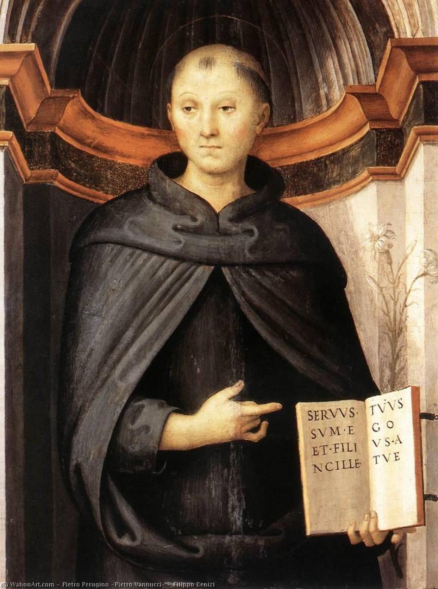 Buy Museum Art Reproductions Filippo Benizi, 1507 by Pietro Perugino (Pietro Vannucci) (1446-1523) | ArtsDot.com