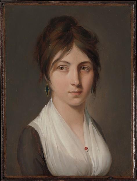 Order Artwork Replica Portrait of a Young Woman, 1798 by Louis Léopold Boilly (1761-1845, France) | ArtsDot.com