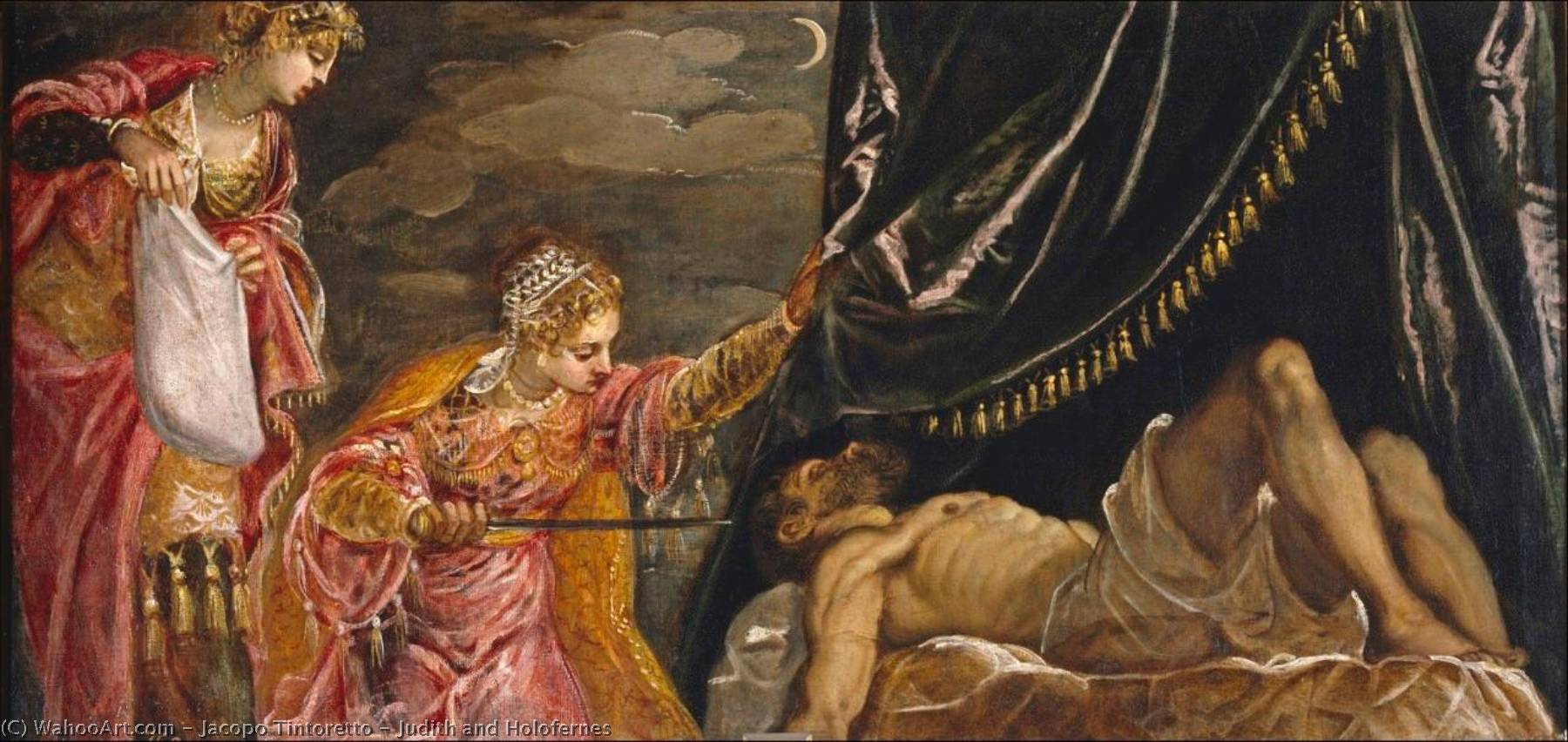 Order Art Reproductions Judith and Holofernes, 1577 by Jacopo Tintoretto (1518-1594) | ArtsDot.com