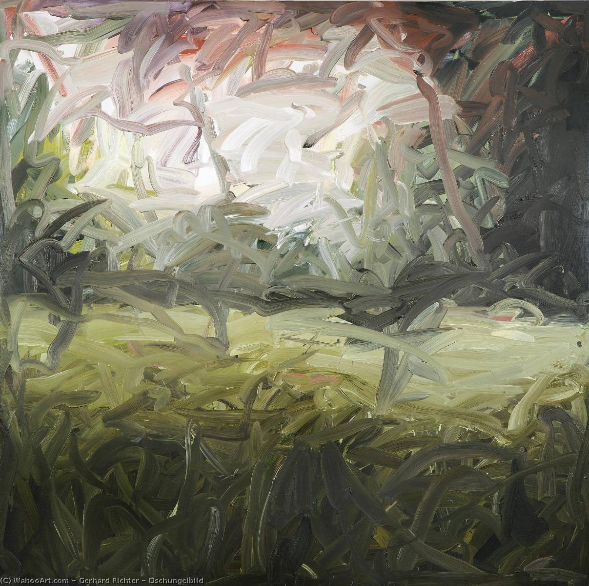Dschungelbild by Gerhard Richter Gerhard Richter | ArtsDot.com