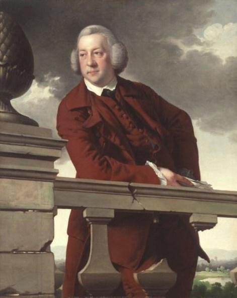 Order Paintings Reproductions Mr Robert Gwillym, 1766 by Joseph Wright Of Derby (1734-1797, United Kingdom) | ArtsDot.com