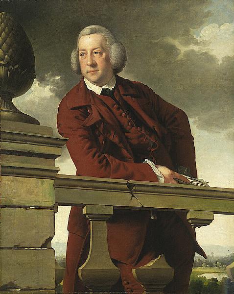 Order Oil Painting Replica Portrait of Mr. Robert Gwillym, 1766 by Joseph Wright Of Derby (1734-1797, United Kingdom) | ArtsDot.com