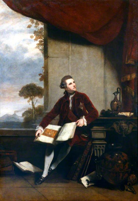 Buy Museum Art Reproductions Sir William Hamilton, 1777 by Joshua Reynolds | ArtsDot.com