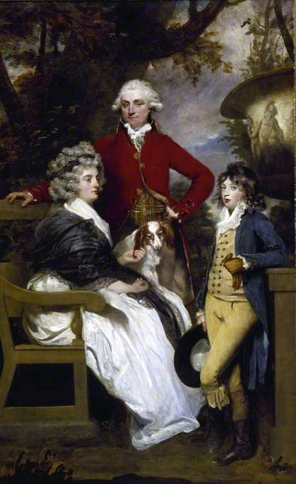 Order Oil Painting Replica The Braddyll Family, 1789 by Joshua Reynolds | ArtsDot.com