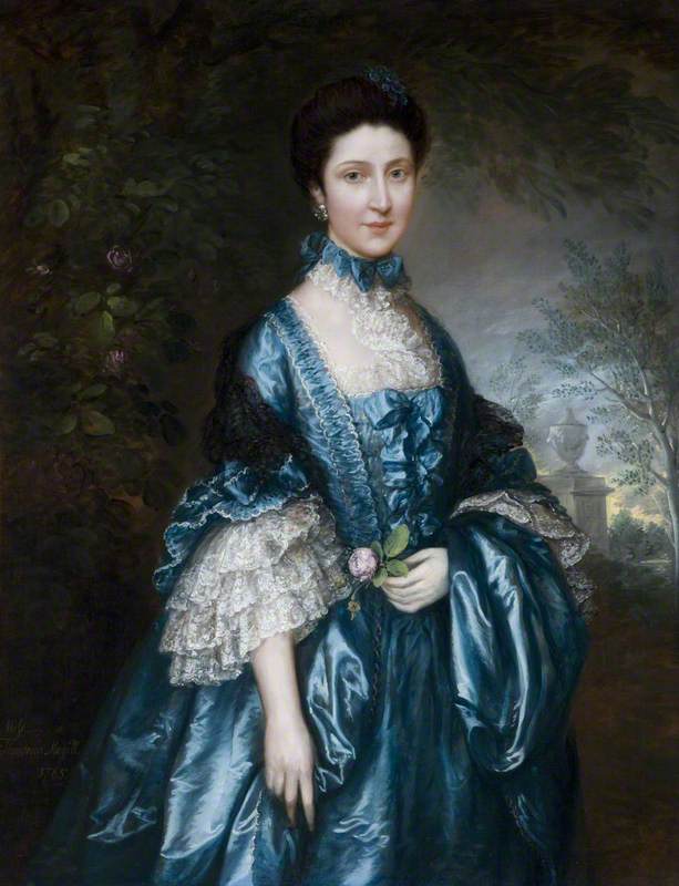 Order Oil Painting Replica Miss Theodosia Magill (1744–1817) (later Countess of Clanwilliam), 1765 by Thomas Gainsborough (1727-1788, United Kingdom) | ArtsDot.com