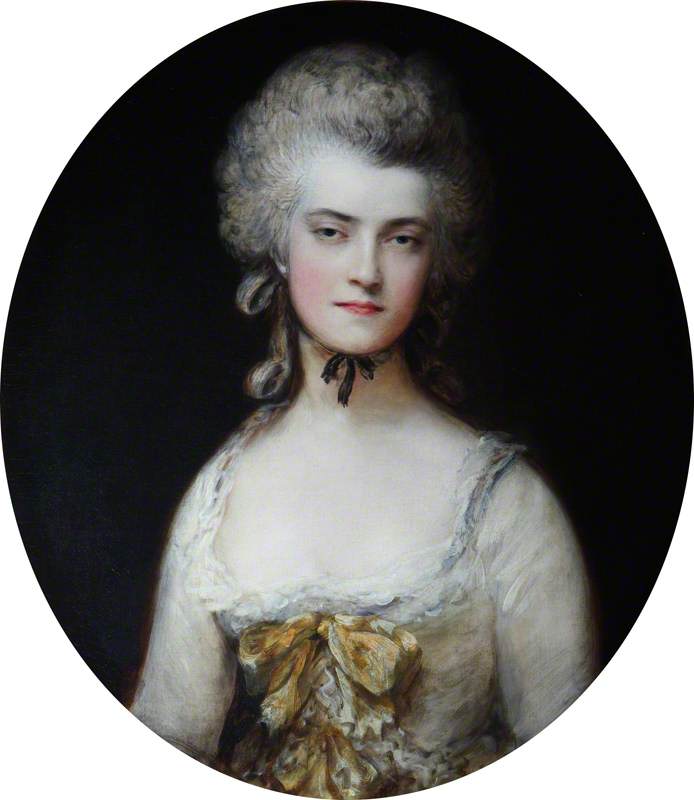 Order Oil Painting Replica Mary Darby (1758–1800), Mrs Thomas Robinson (`Perdita`), 1781 by Thomas Gainsborough (1727-1788, United Kingdom) | ArtsDot.com