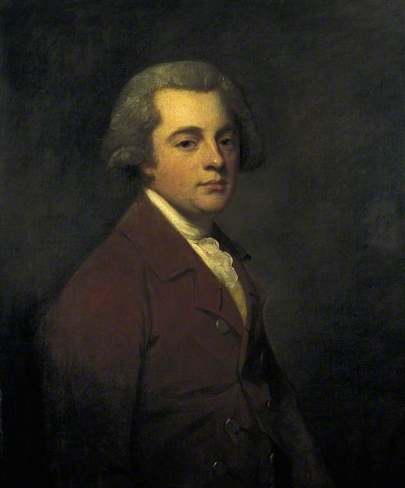 Order Oil Painting Replica Benjamin (Thomas) Mee the Younger (1742–1796) by George Romney (1734-1802, United Kingdom) | ArtsDot.com