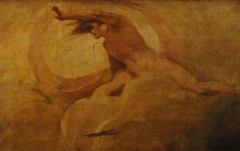 Order Paintings Reproductions Ariel by George Romney (1734-1802, United Kingdom) | ArtsDot.com