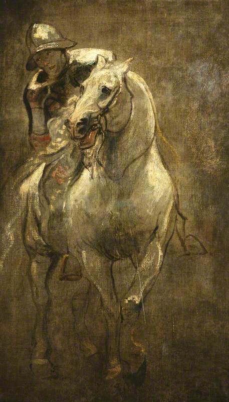 Order Paintings Reproductions A Soldier on Horseback, 1616 by Anthony Van Dyck (1599-1641, Belgium) | ArtsDot.com