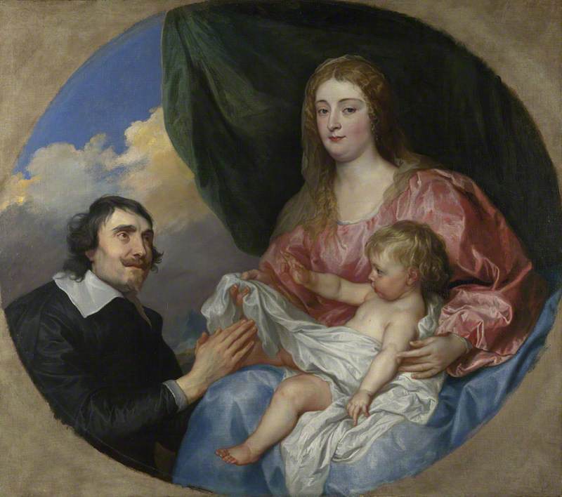 Buy Museum Art Reproductions The Abbé Scaglia adoring the Virgin and Child, 1634 by Anthony Van Dyck (1599-1641, Belgium) | ArtsDot.com