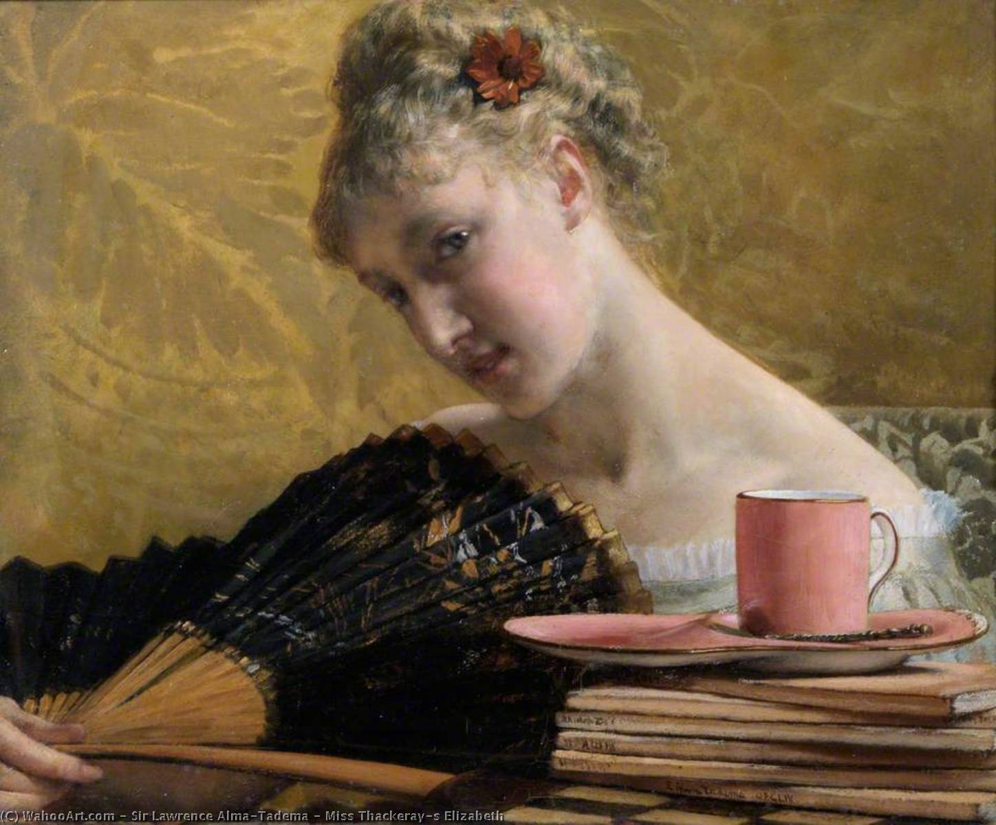 Kauf Museum Kunstreproduktionen Miss Thackerays Elizabeth, 1875 von Lawrence Alma-Tadema | ArtsDot.com