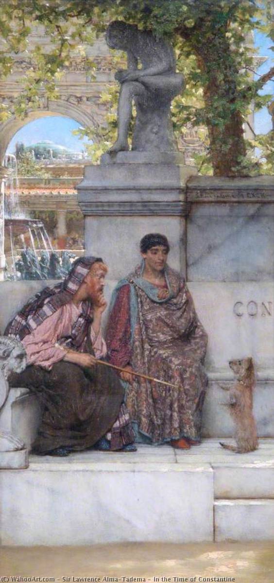 Buy Museum Art Reproductions In the Time of Constantine, 1878 by Lawrence Alma-Tadema | ArtsDot.com