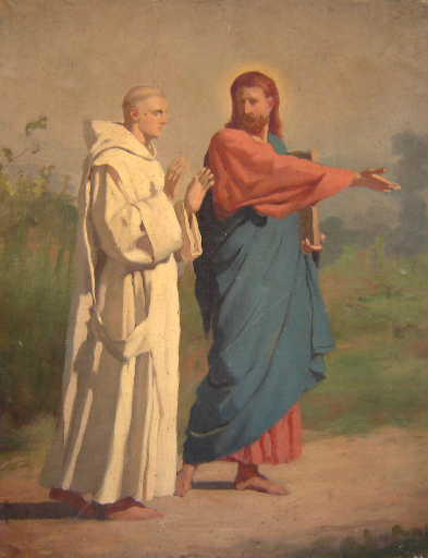 Order Paintings Reproductions Jésus, la Voie, la Vérité by Charles-Henri Michel (1817-1905) | ArtsDot.com