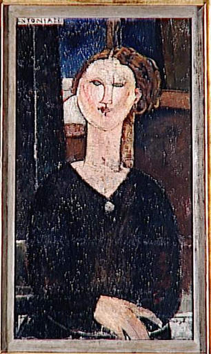 Ordem Reproduções De Pinturas Antonia por Amedeo Modigliani | ArtsDot.com