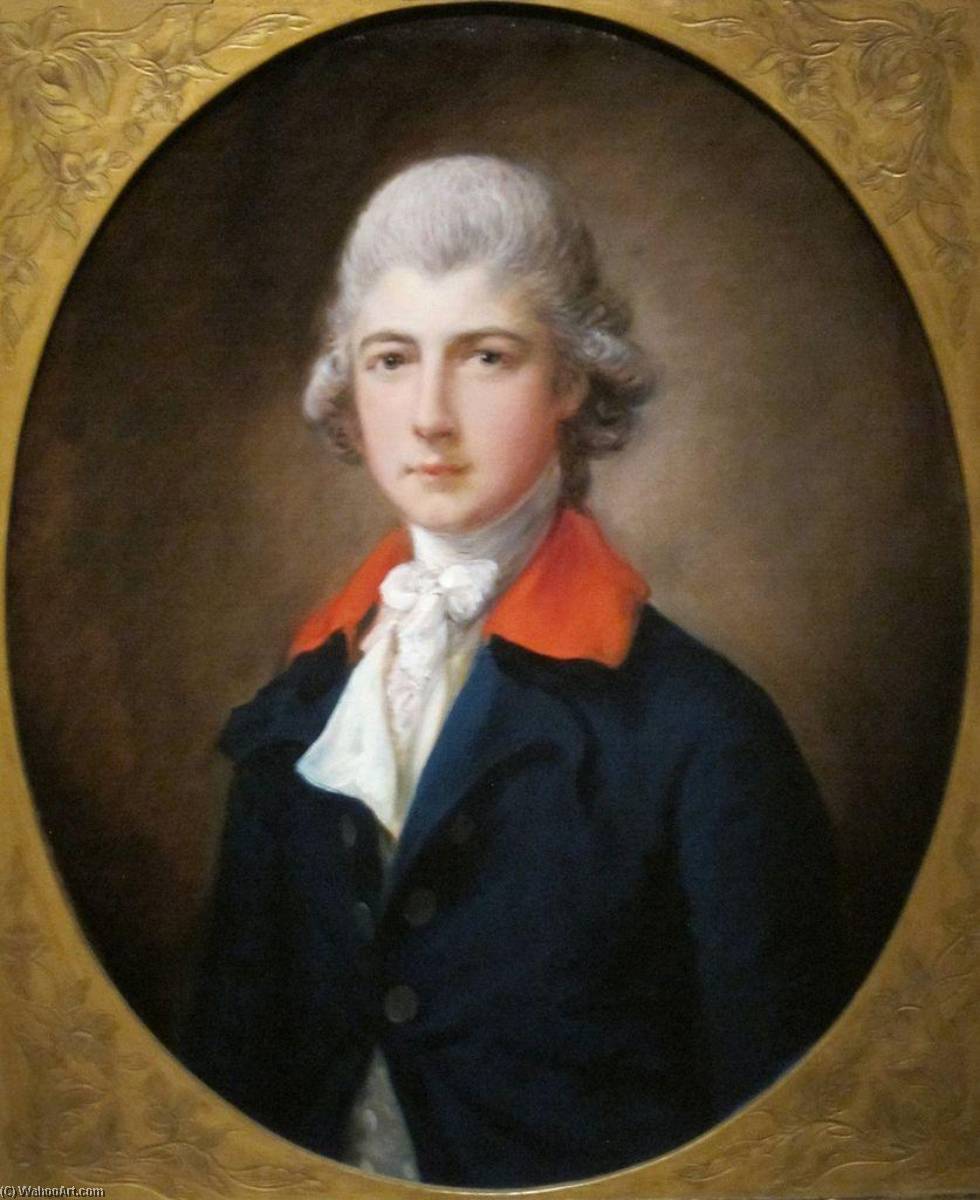 Order Oil Painting Replica John Dawnay, 5th Viscount Downe (at age 17), 1781 by Thomas Gainsborough (1727-1788, United Kingdom) | ArtsDot.com