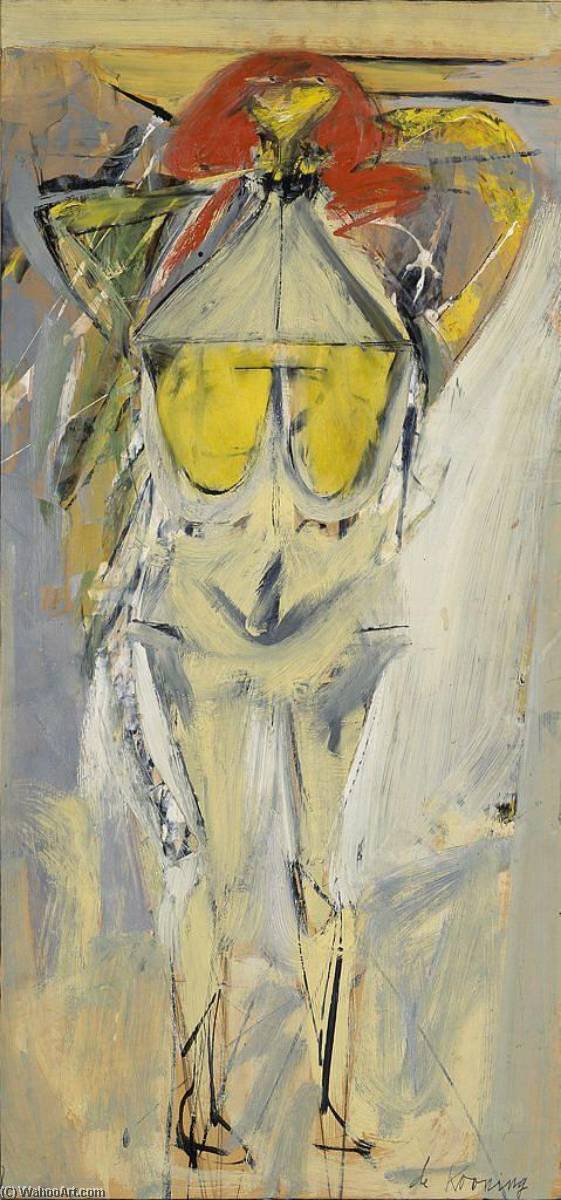 Order Artwork Replica Figure and Landscape No. 2, 1951 by Willem De Kooning (Inspired By) (1904-1997, Netherlands) | ArtsDot.com