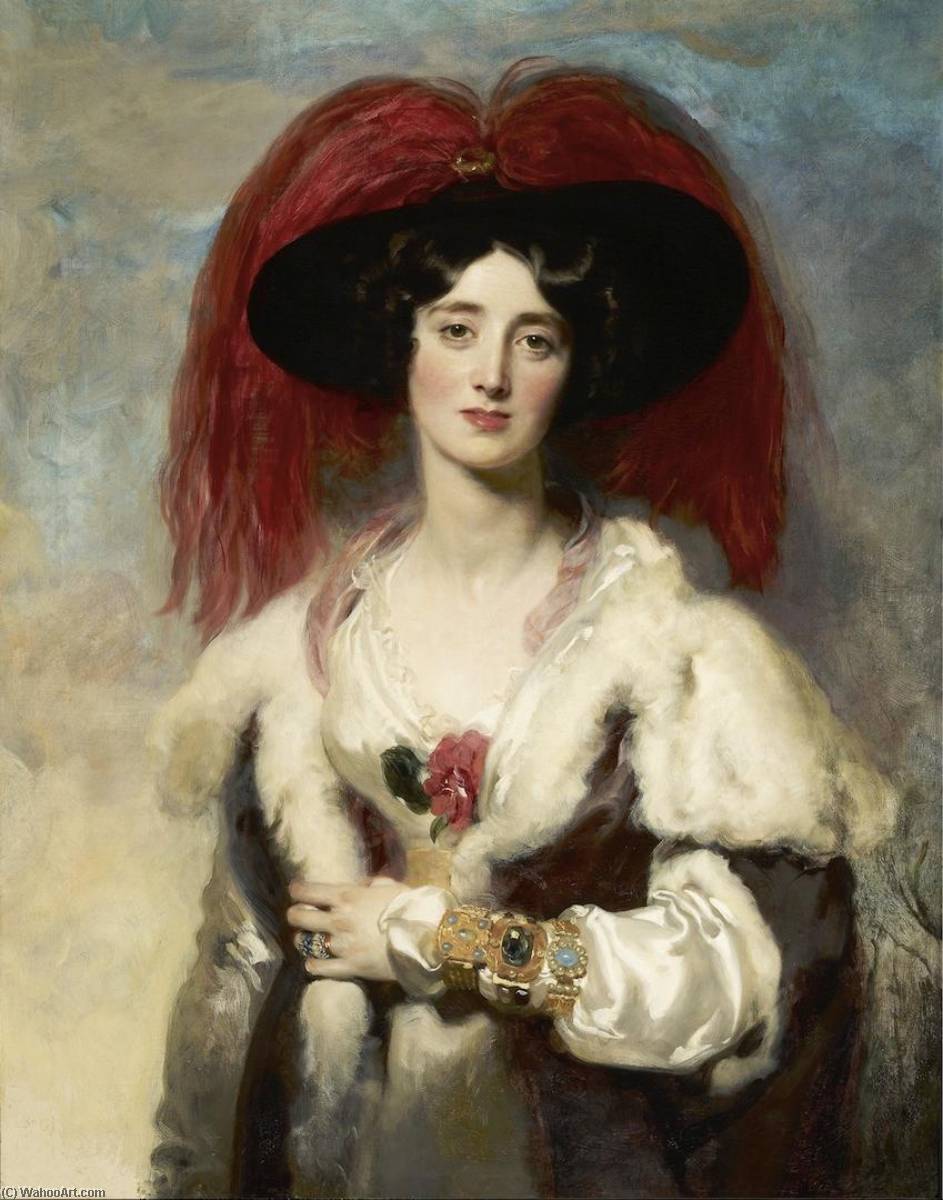 Kauf Museum Kunstreproduktionen Julia, Lady Peel, 1827 von Sir Thomas Lawrence (1769-1830, United Kingdom) | ArtsDot.com