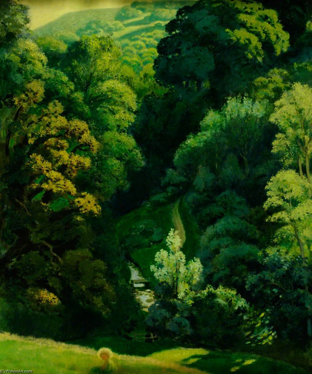 Order Oil Painting Replica Fairyland, under Hindhead by Walford Graham Robertson (1866-1948) | ArtsDot.com