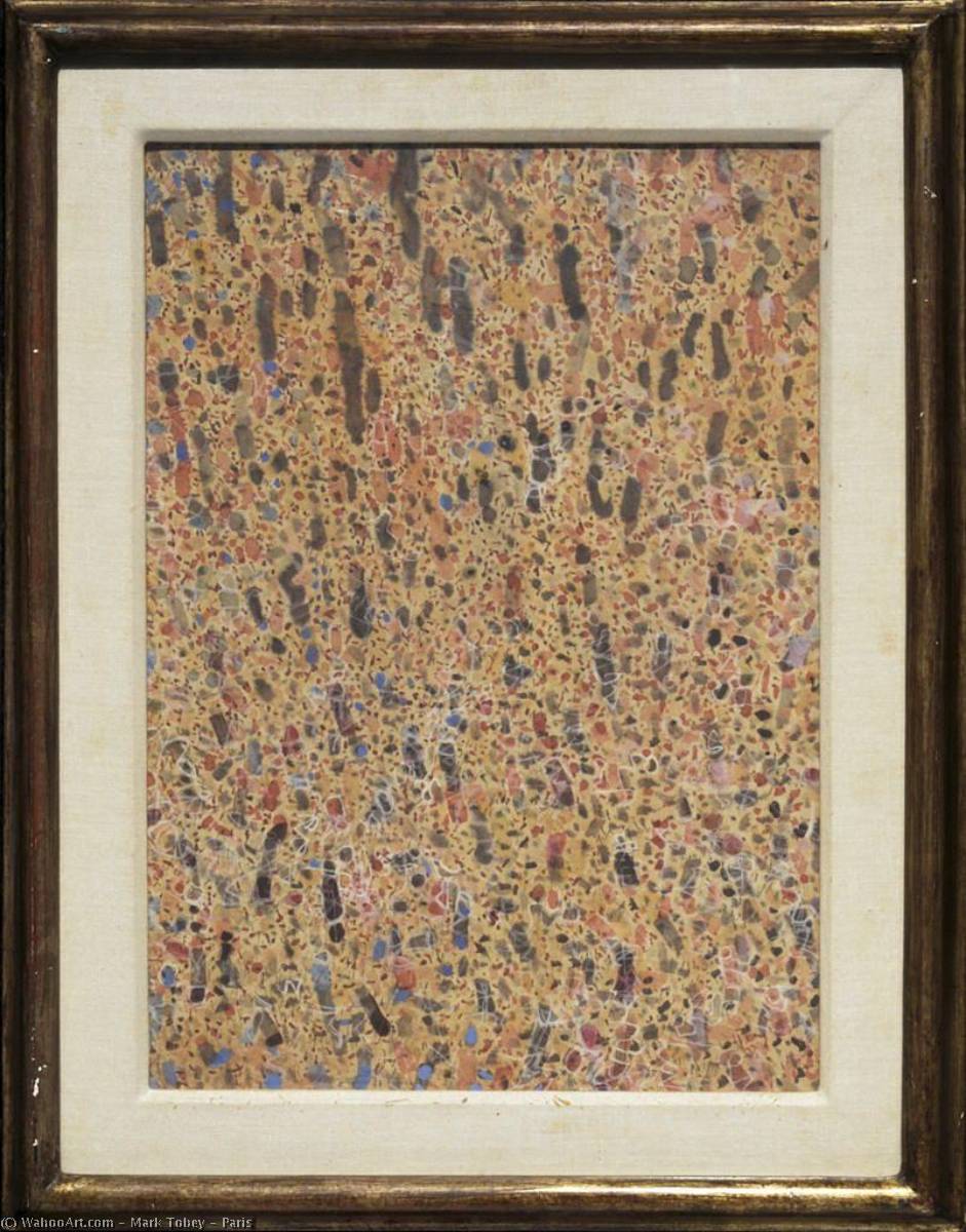 Buy Museum Art Reproductions Paris, 1955 by Mark Tobey (Inspired By) (1890-1976, United States) | ArtsDot.com